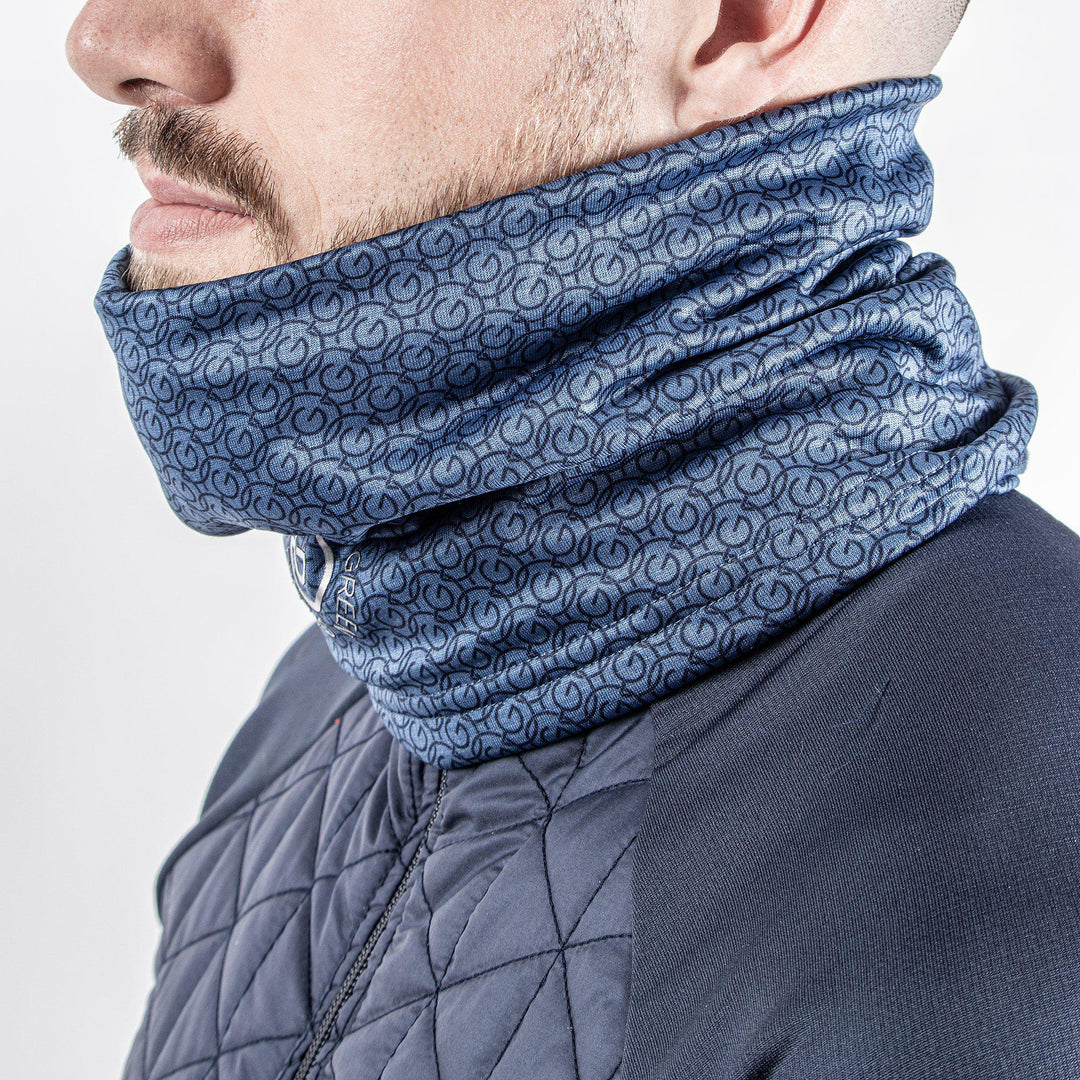 Demont is a Insulating neck warmer in the color Blue Bell(3)