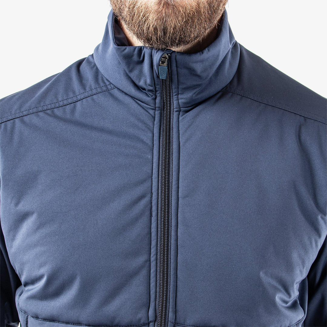 Leonard is a Windproof and water repellent golf jacket for Men in the color Navy(3)