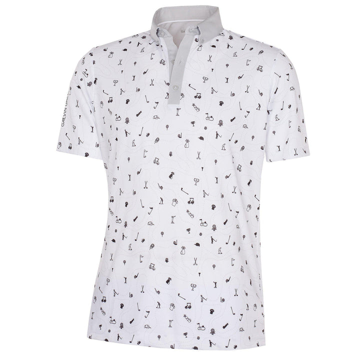 Miro is a Breathable short sleeve shirt for Men in the color White(0)