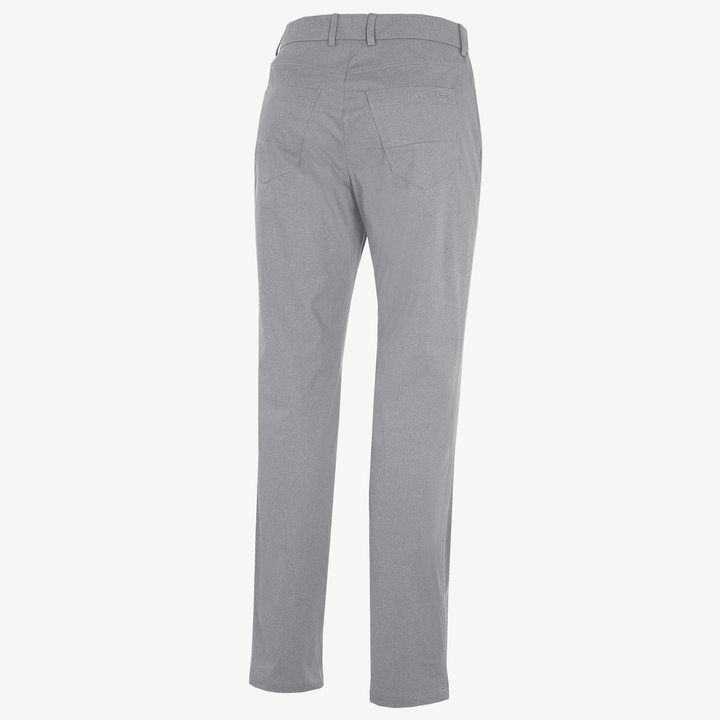 Norris is a Breathable golf pants for Men in the color Grey melange(8)