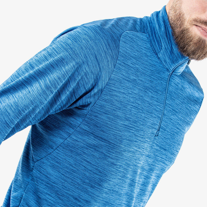 Dixon is a Insulating golf mid layer for Men in the color Blue(3)