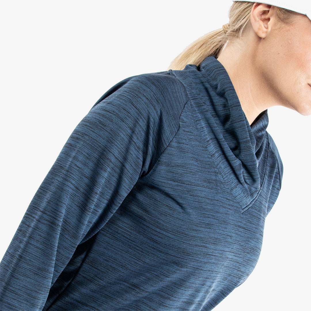 Dorali is a Insulating mid layer for Women in the color Navy(3)