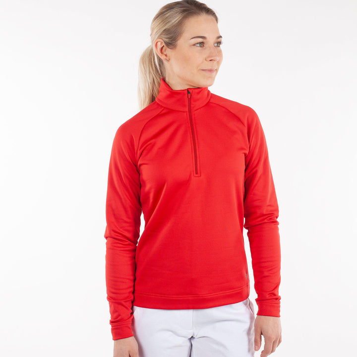 Dolly is a Insulating mid layer for Women in the color Red(1)