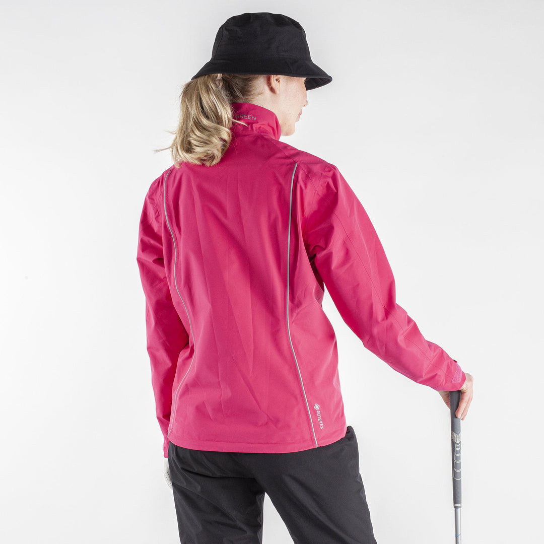 Anya is a Waterproof jacket for Women in the color Amazing Pink(6)