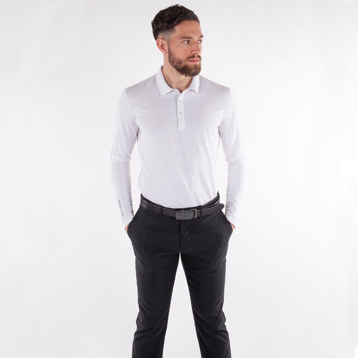 Marwin is a Breathable long sleeve shirt for  in the color White(6)