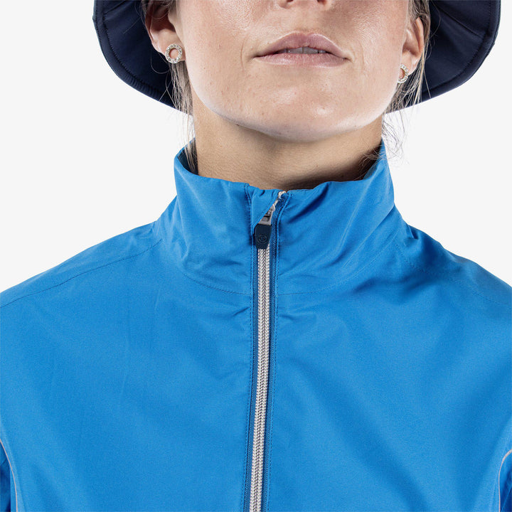 Anya is a Waterproof jacket for  in the color Blue(3)