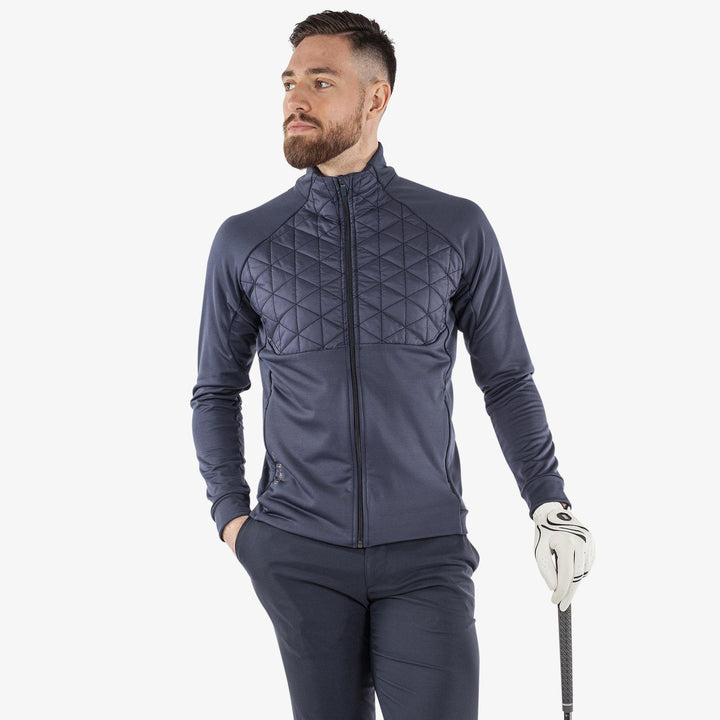 Dexter is a Insulating golf mid layer for Men in the color Navy(1)