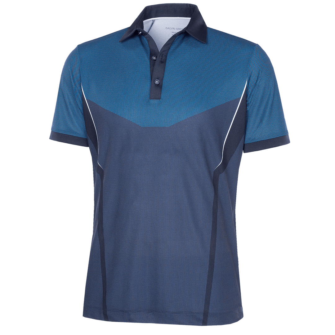Mateus is a Breathable short sleeve shirt for Men in the color Navy(0)