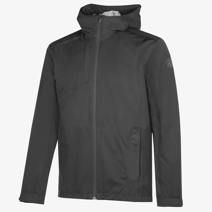 Amos is a Waterproof jacket for Men in the color Forged Iron(0)
