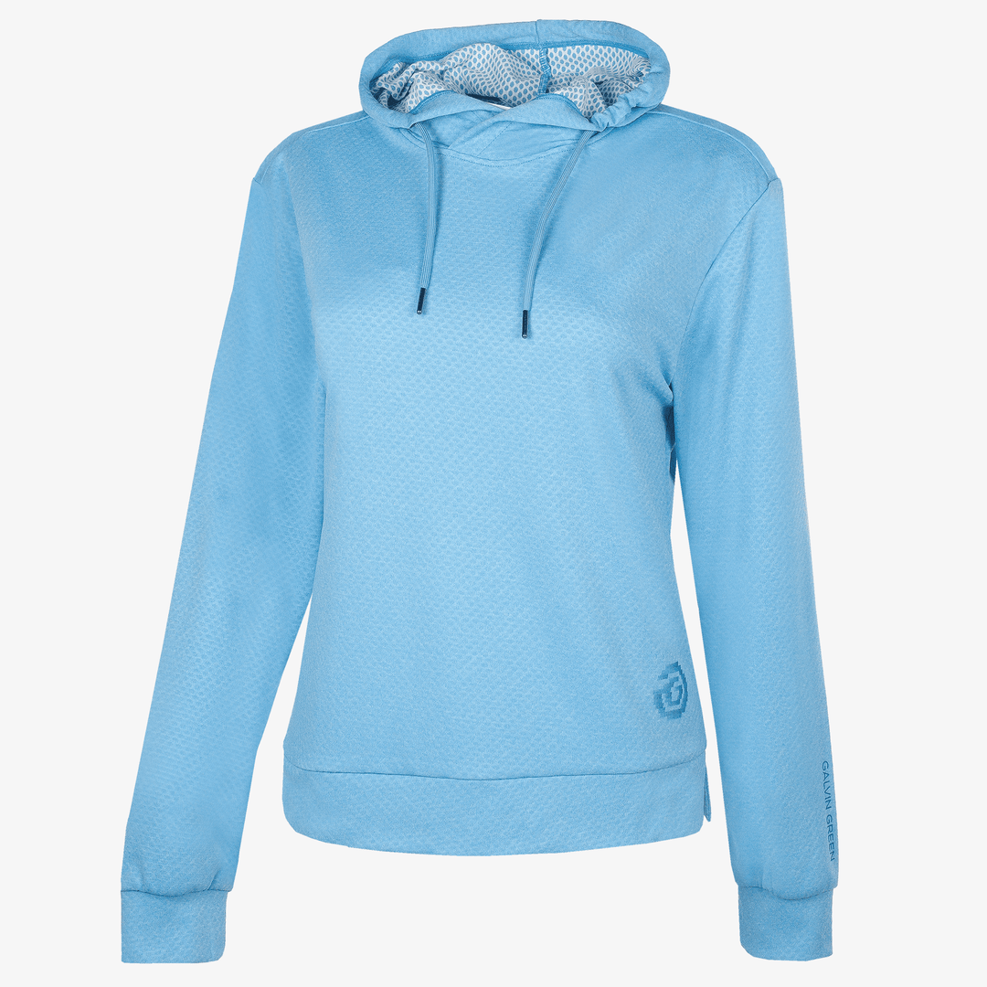 Dagmar is a Insulating golf sweatshirt for Women in the color Alaskan Blue Melange(0)