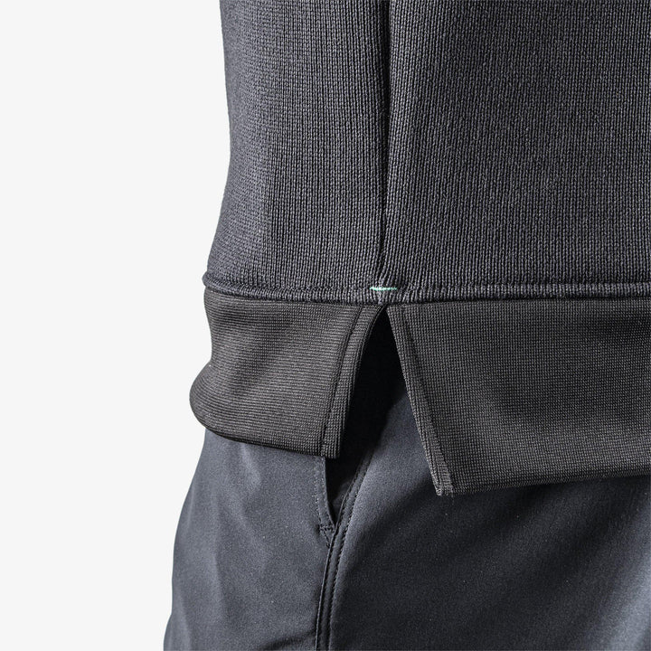 Harrison is a Insulating golf mid layer for Men in the color Black(4)