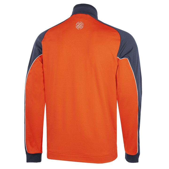 Daxton is a Insulating golf mid layer for Men in the color Orange(6)