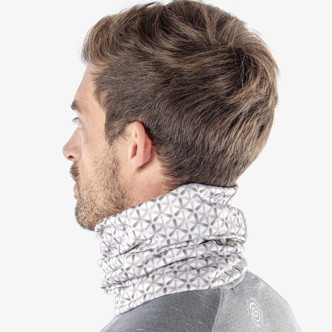Delta is a Insulating golf neck warmer in the color Cool Grey/Sharkskin(3)