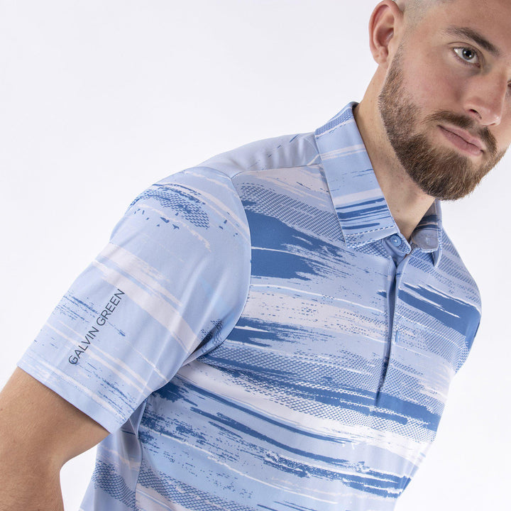 Mathew is a Breathable short sleeve shirt for Men in the color Sugar Coral(4)