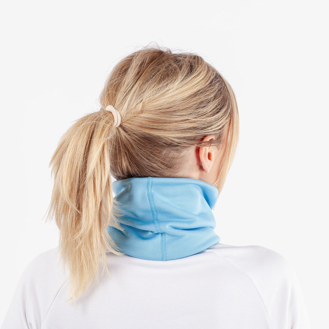 Dex is a Insulating golf neck warmer in the color Alaskan Blue(6)