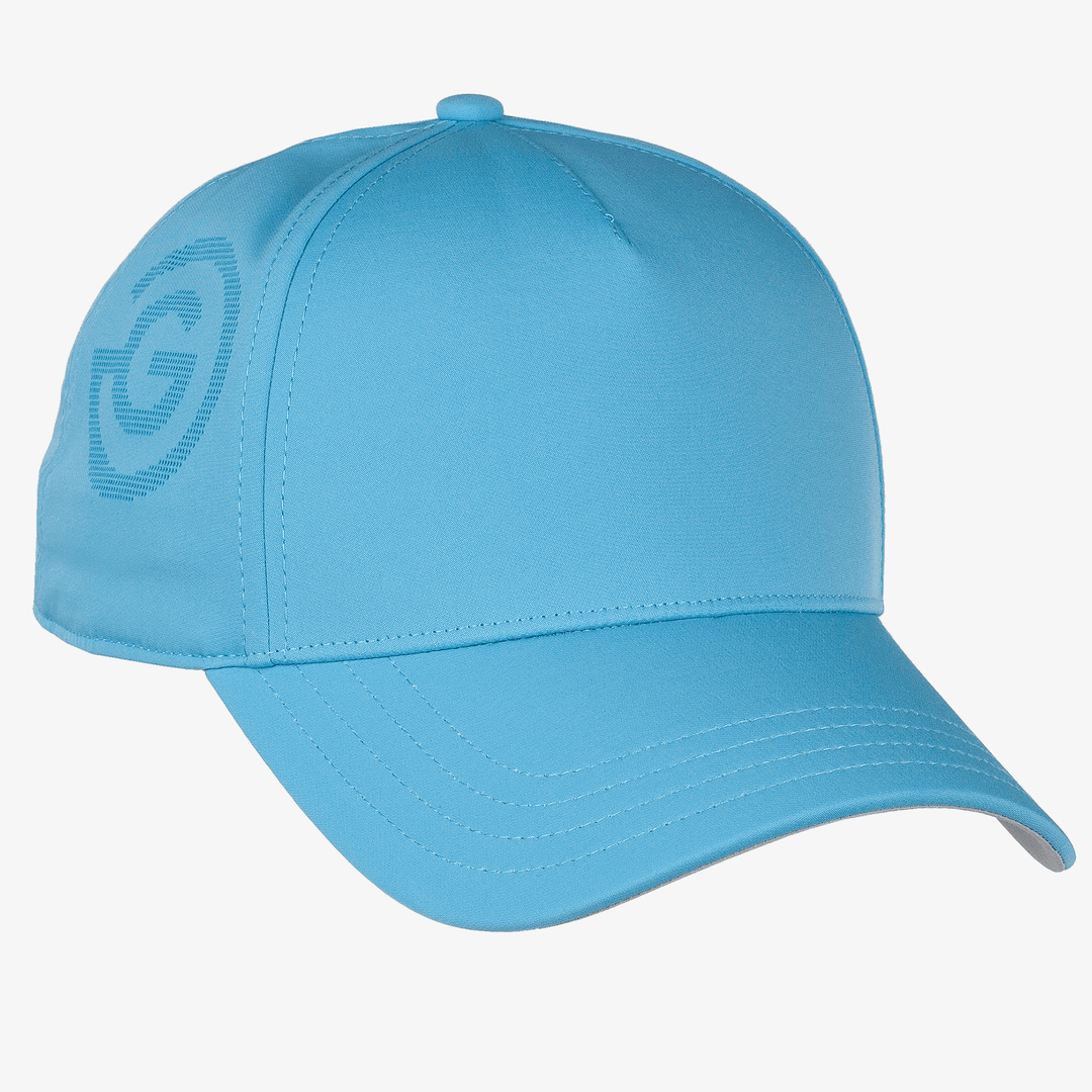 Sanford is a Lightweight solid golf cap for  in the color Alaskan Blue(0)