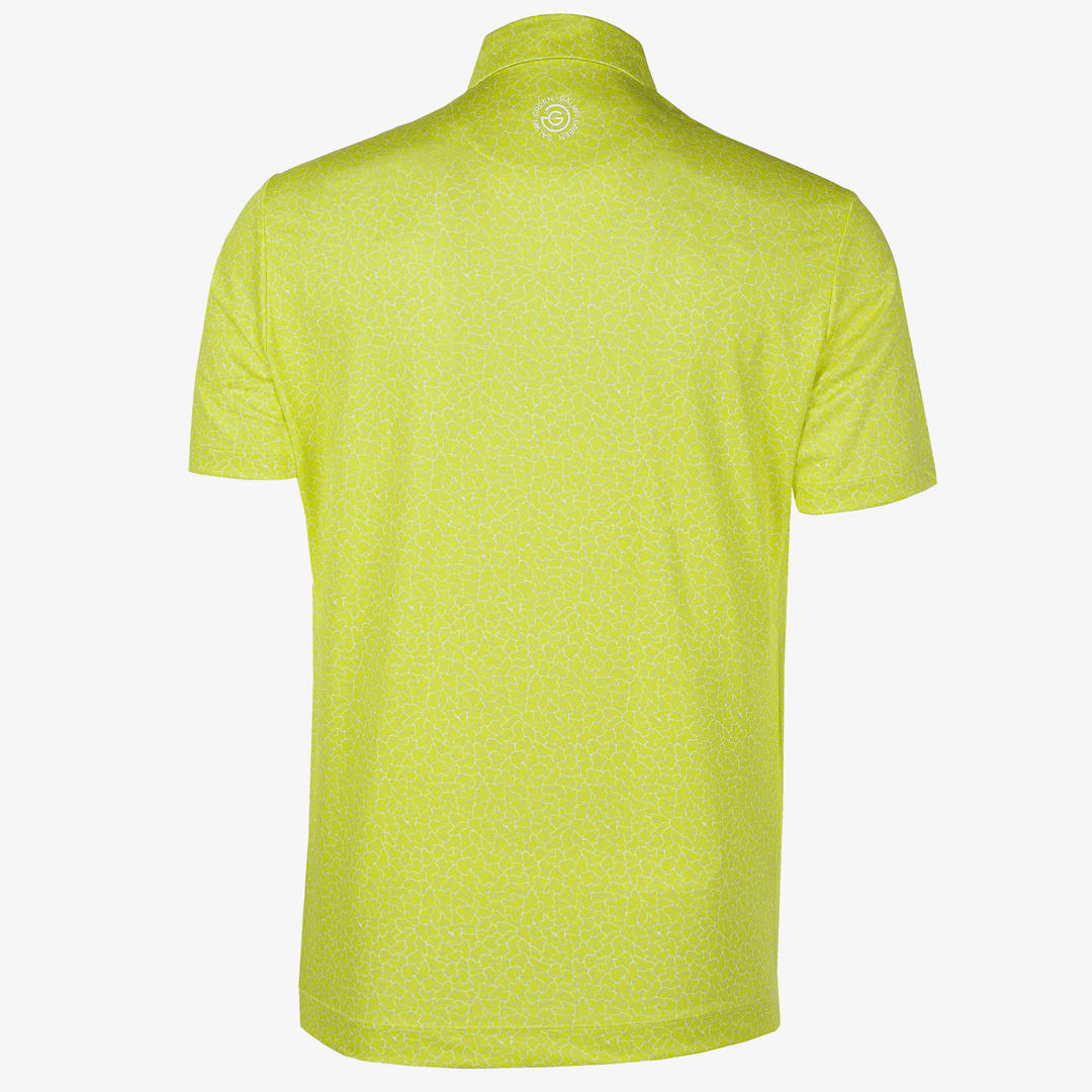 Mani is a Breathable short sleeve shirt for  in the color Sunny Lime(8)