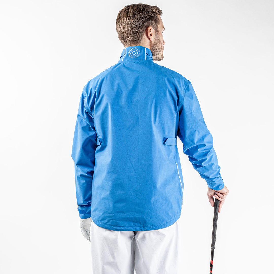 Aden is a Waterproof jacket for Men in the color Blue Bell(7)