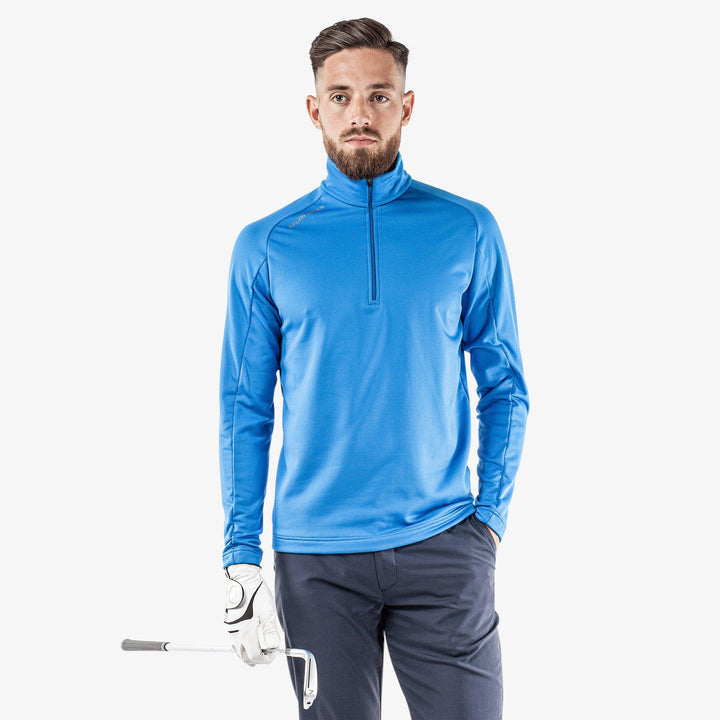 Drake is a Insulating golf mid layer for Men in the color Blue(1)