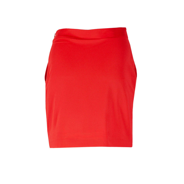 Masey is a Breathable skirt with inner shorts for Women in the color Red(6)