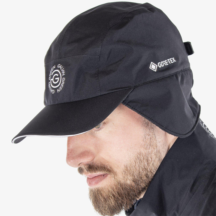 Arnie is a Waterproof cap for  in the color Black(3)