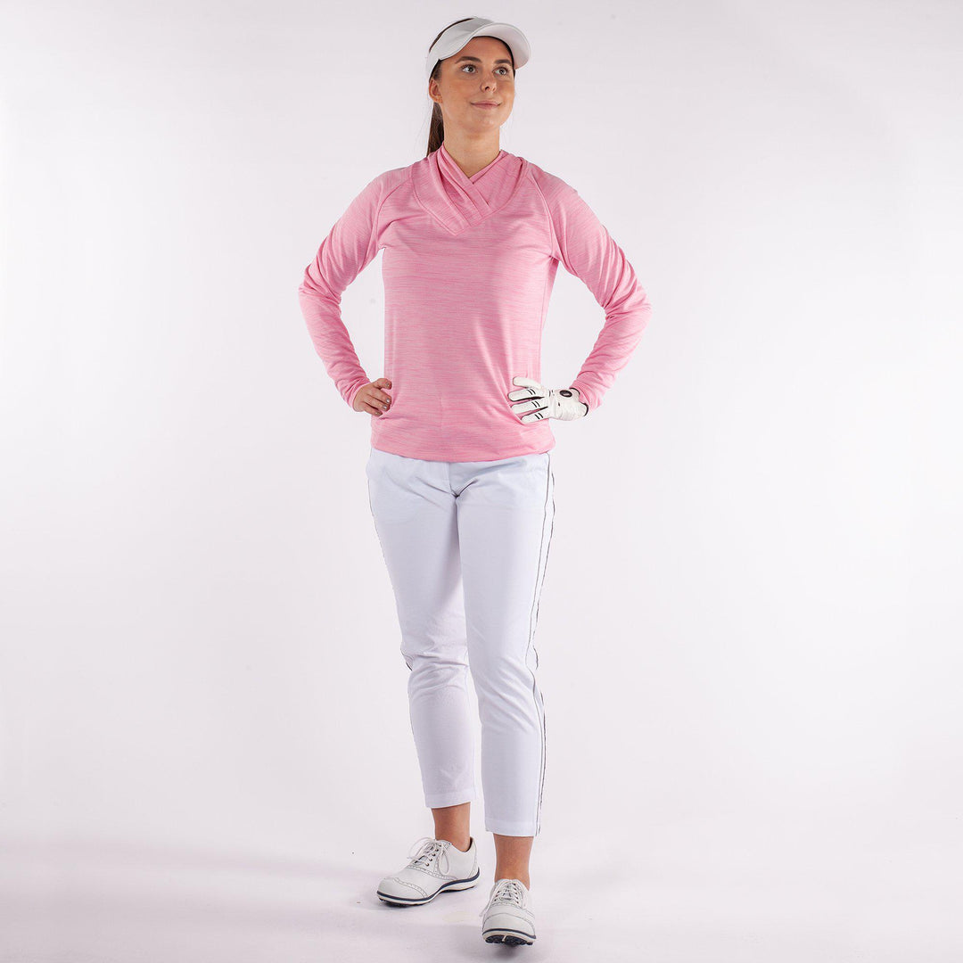 Dorali is a Insulating mid layer for Women in the color Imaginary Pink(2)