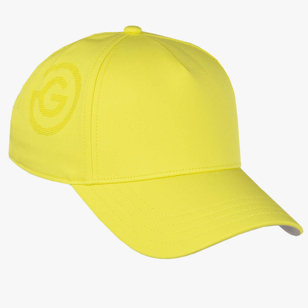 Sanford is a Lightweight solid golf cap in the color Sunny Lime(0)