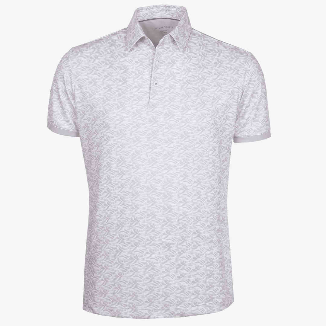Madden is a Breathable short sleeve shirt for  in the color Cool Grey/White(0)