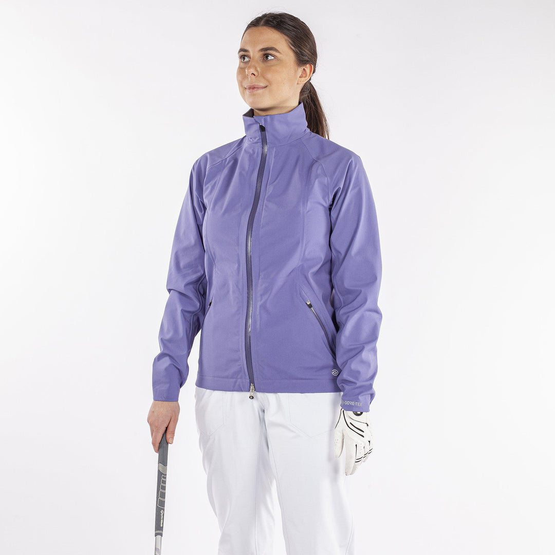 Adele is a Waterproof jacket for Women in the color Sugar Coral(3)