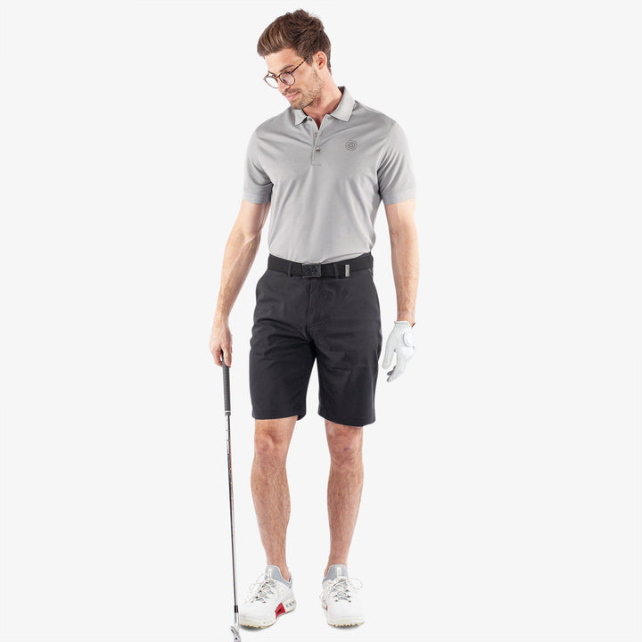 Percy is a Breathable golf shorts for Men in the color Black(2)