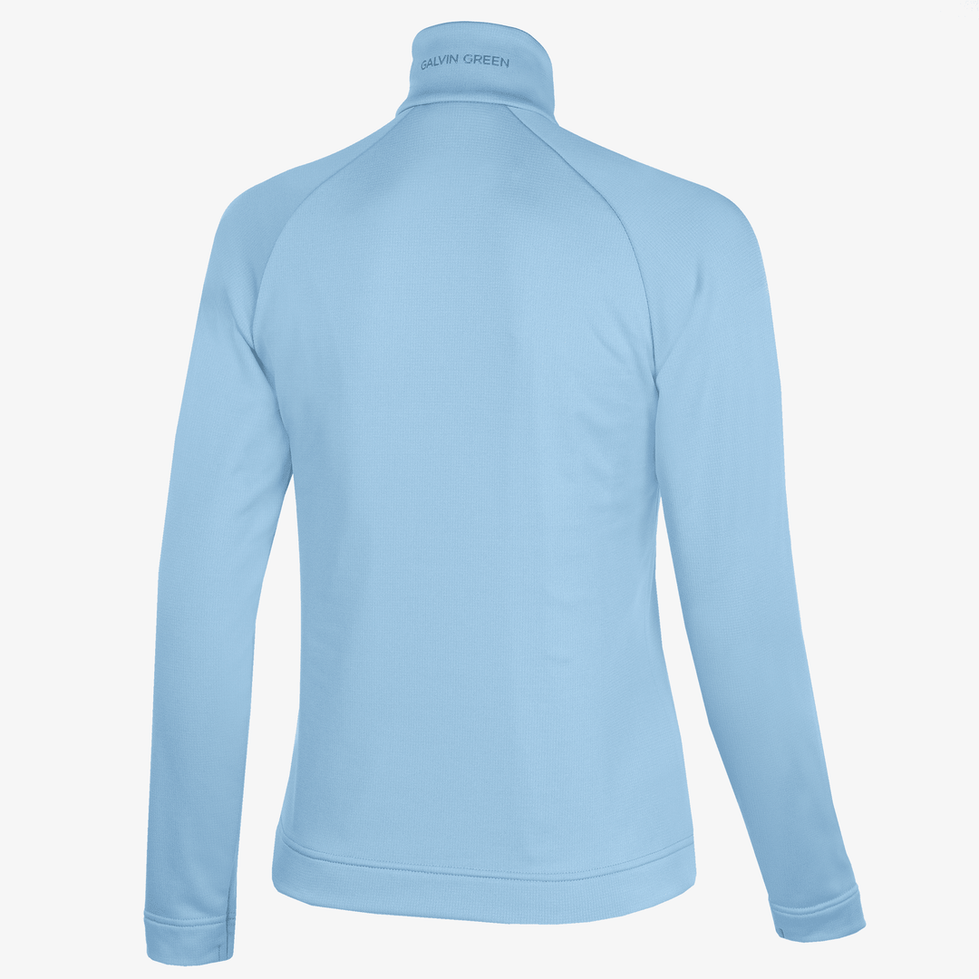 Dolly is a Insulating golf mid layer for Women in the color Alaskan Blue(7)