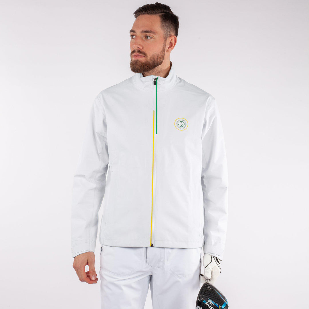 Majors Arvin is a Waterproof jacket for Men in the color White base(1)