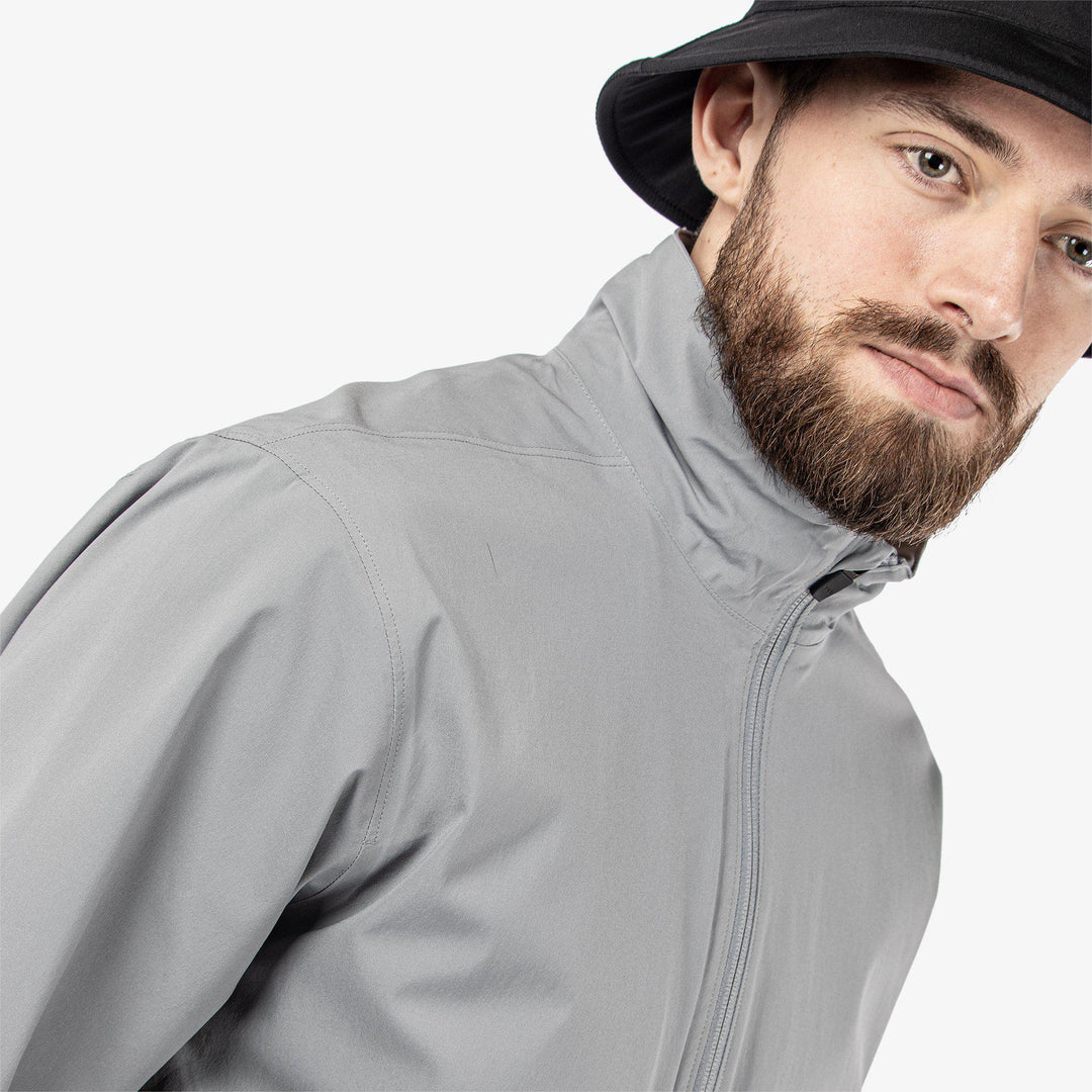 Arlie is a Waterproof jacket for  in the color Sharkskin(3)