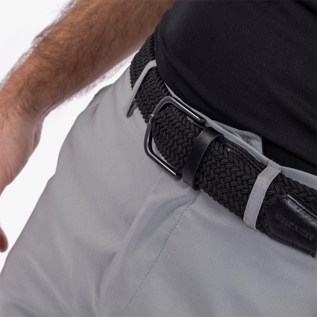 Wave is a Elastic golf belt in the color Black(2)