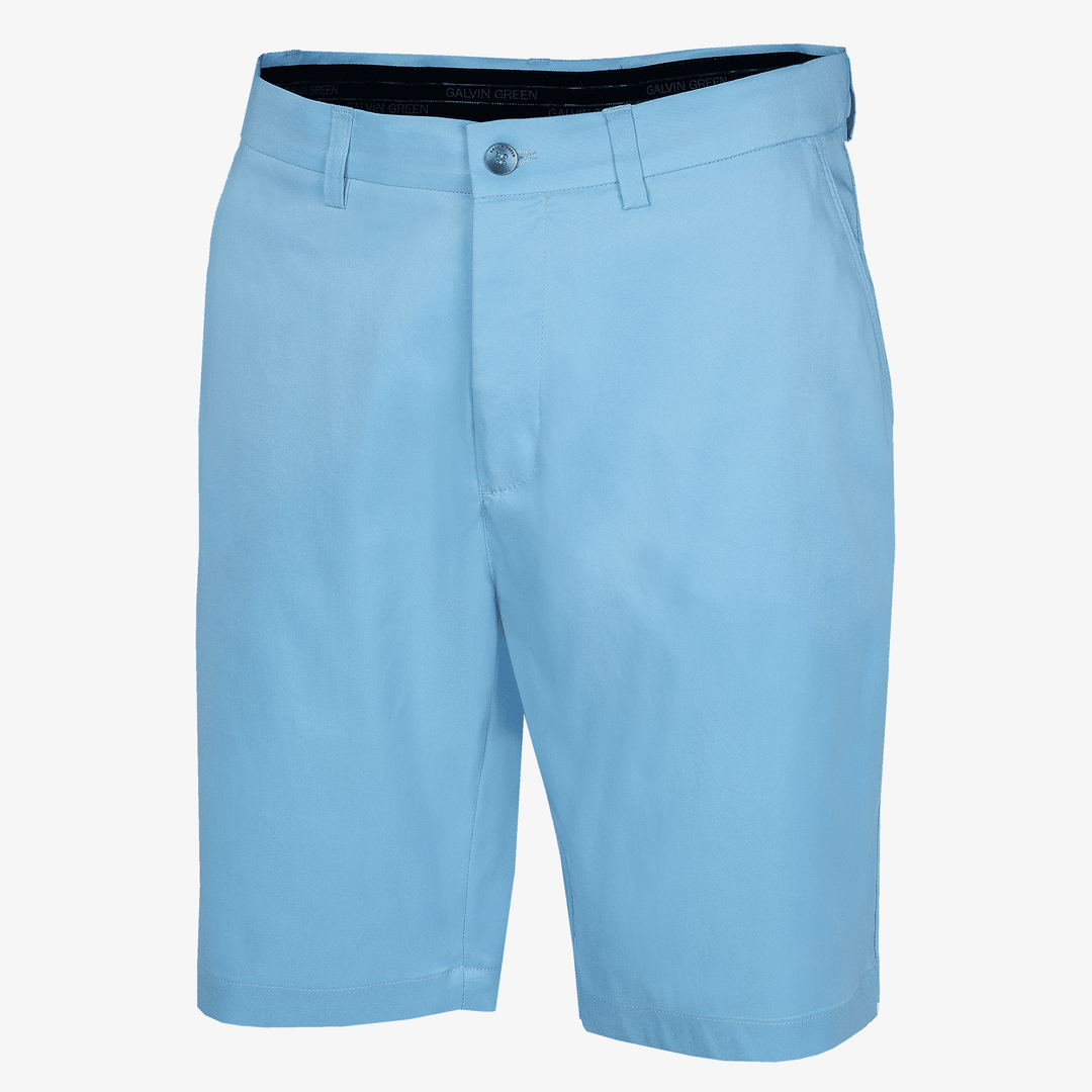 Percy is a Breathable golf shorts for Men in the color Alaskan Blue(0)