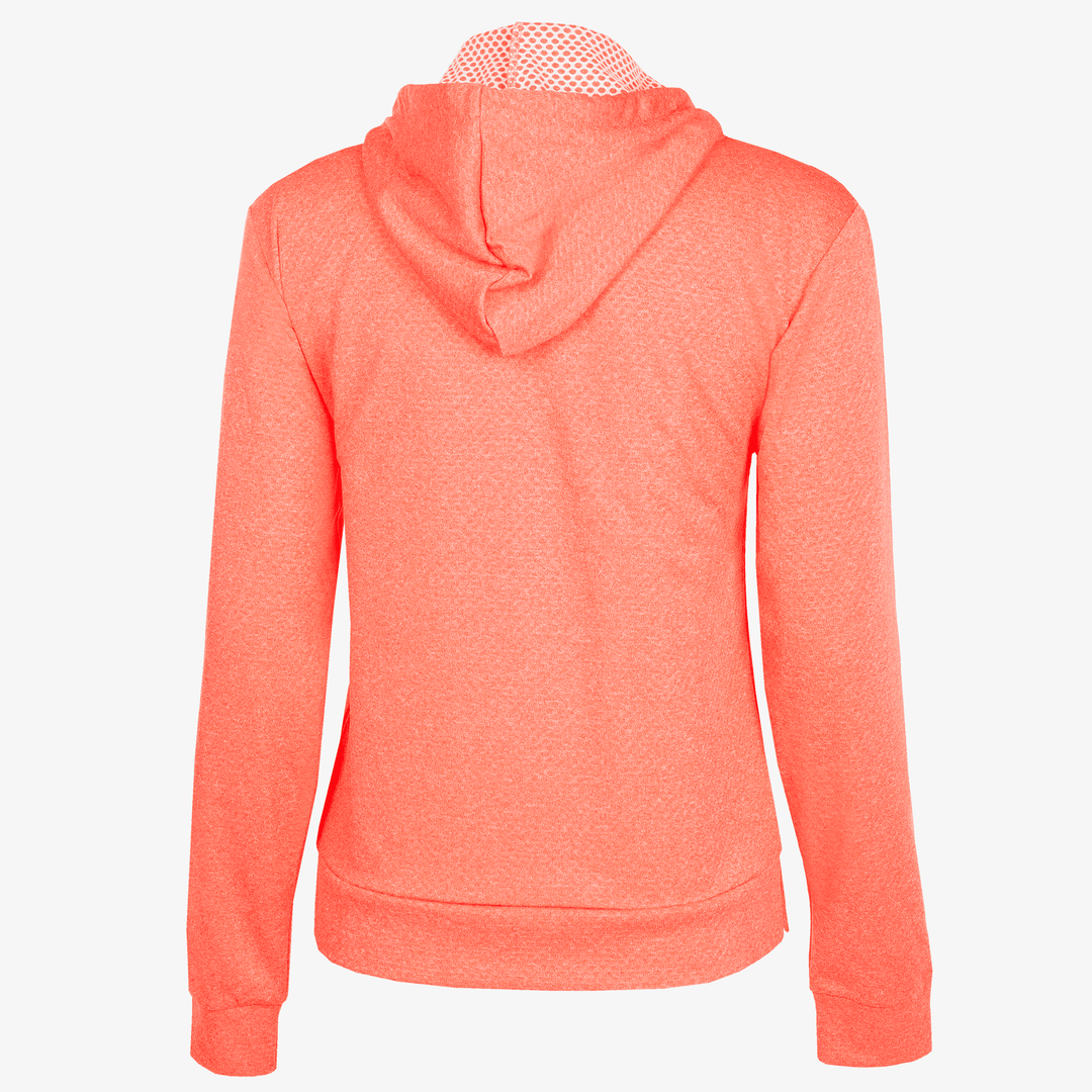 Dagmar is a Insulating golf sweatshirt for Women in the color Coral Melange(12)