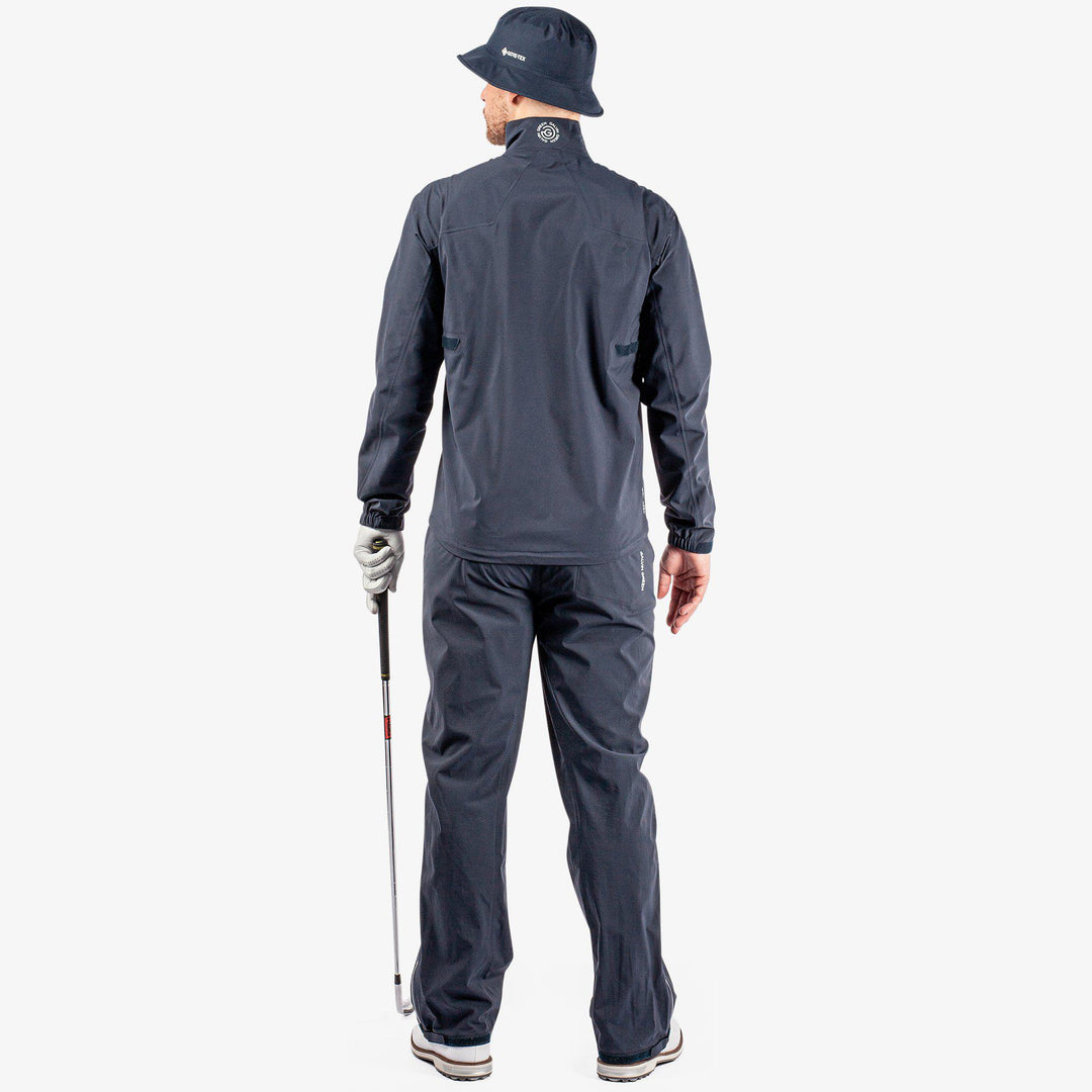 Armstrong is a Waterproof jacket for  in the color Navy/Cool Grey/White(8)