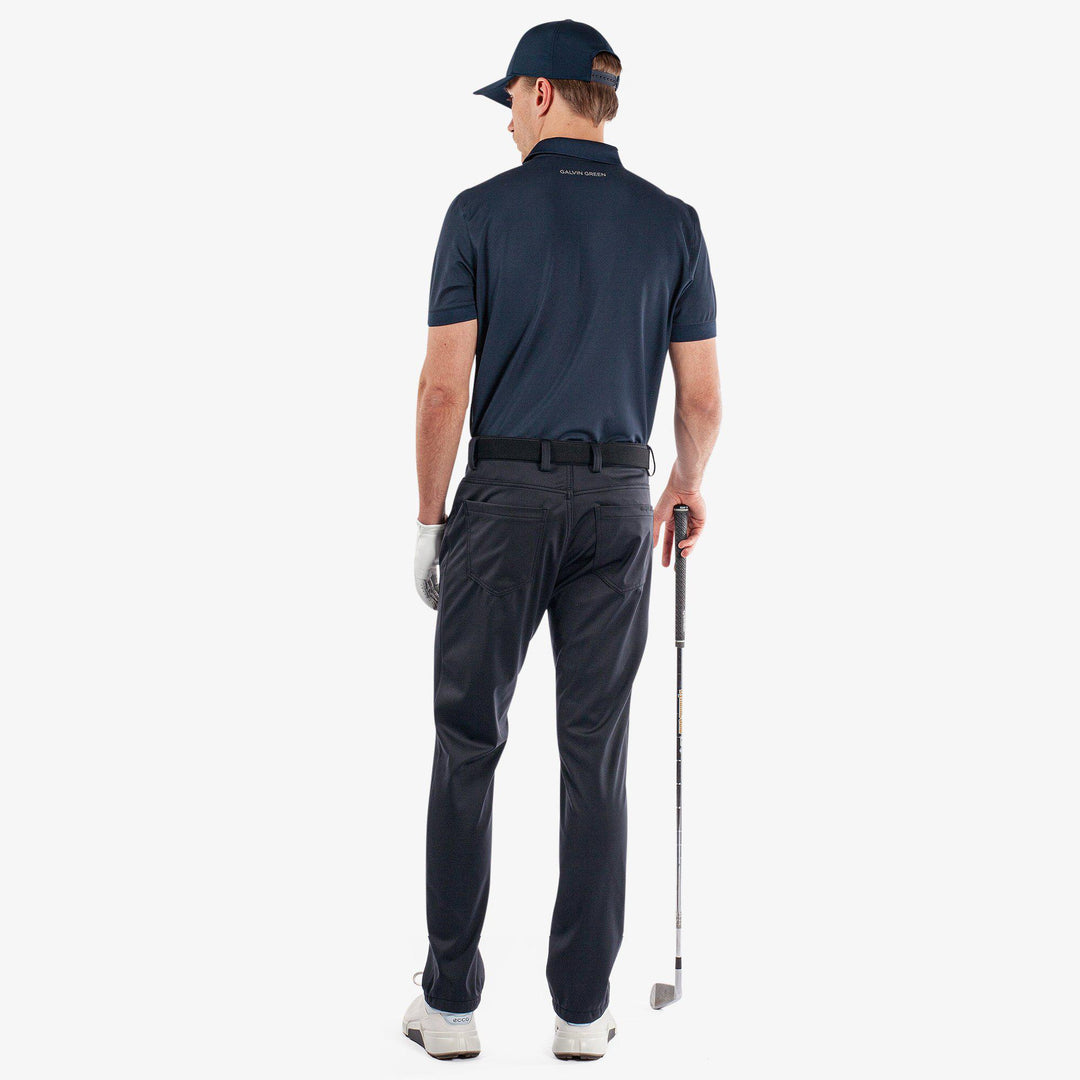Lane is a Windproof and water repellent golf pants for Men in the color Navy(6)
