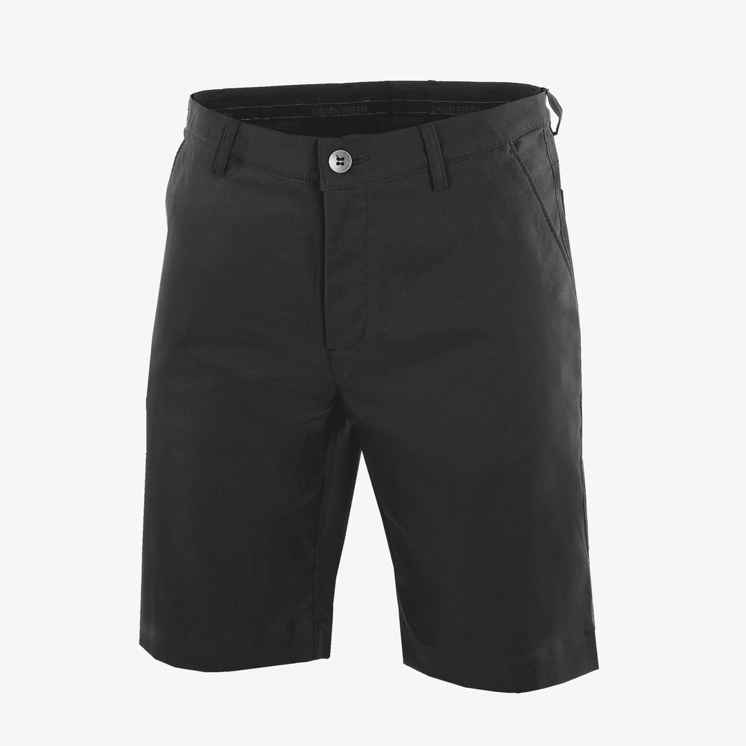 Raul is a Breathable golf shorts for Juniors in the color Black(0)
