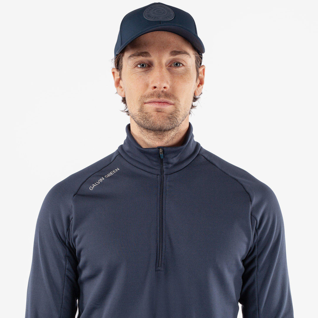 Drake is a Insulating golf mid layer for Men in the color Navy(3)