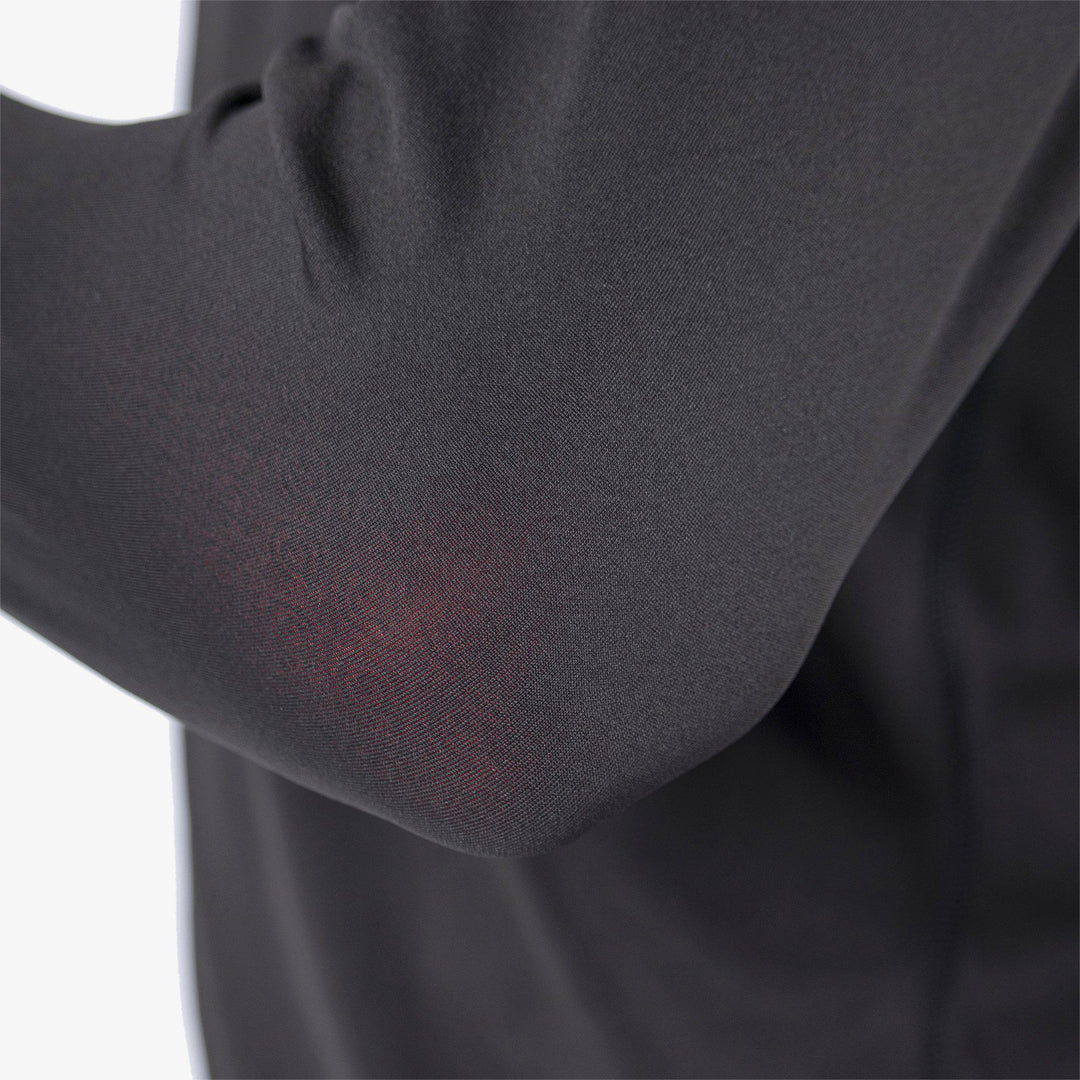 Edwin is a Thermal base layer golf top for Men in the color Black/Red(6)