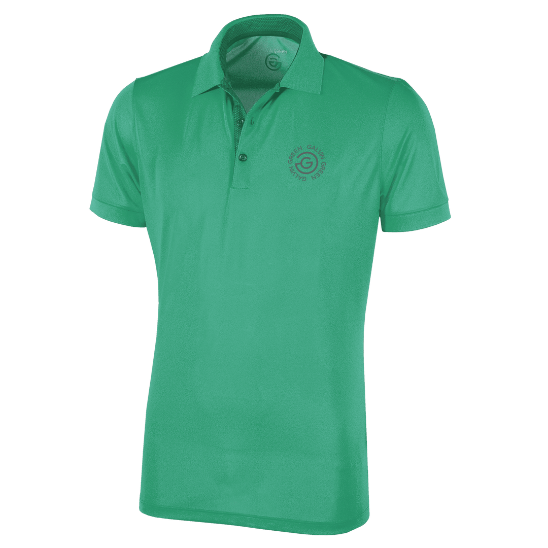 Max Tour is a Breathable short sleeve shirt for Men in the color Golf Green(0)