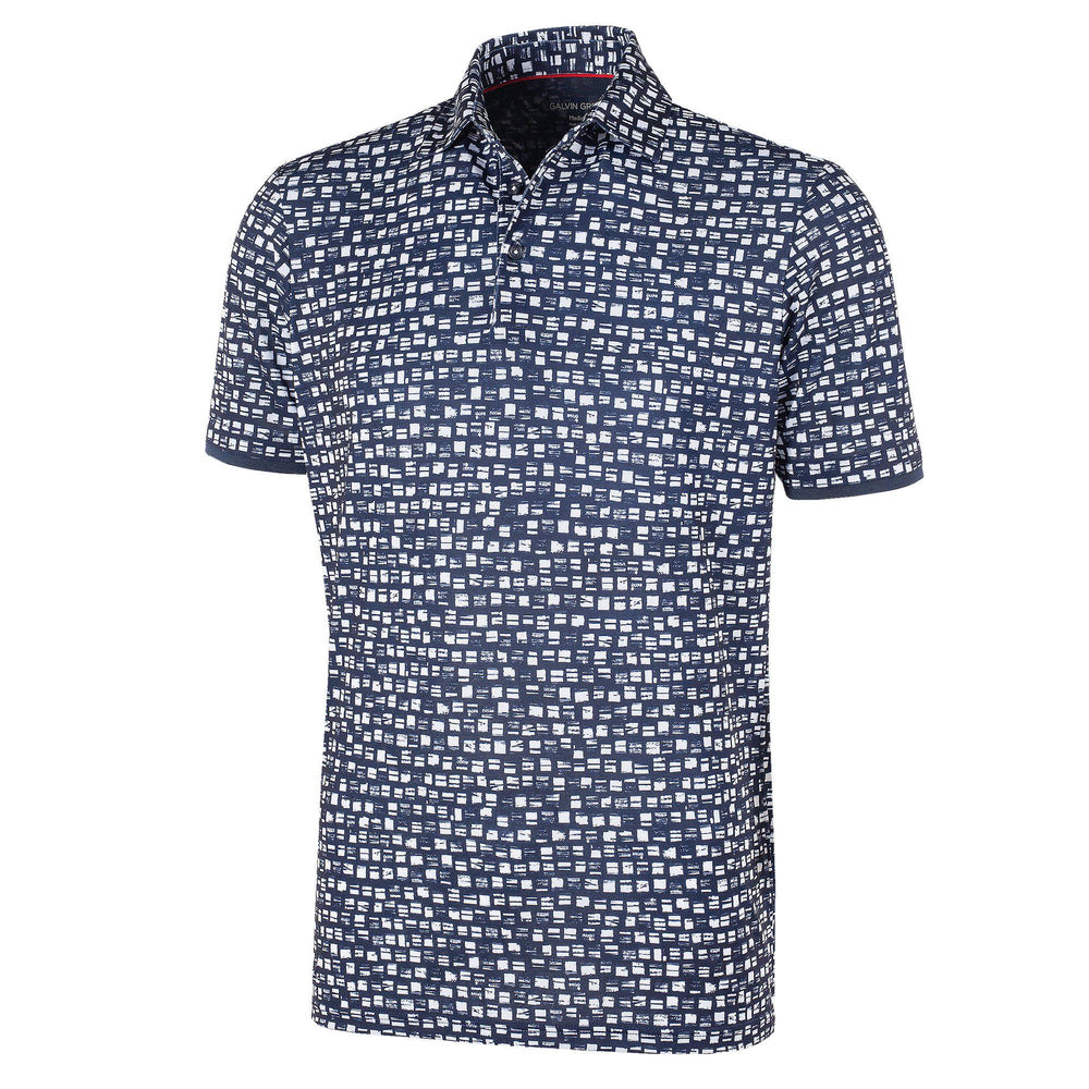 Mack is a Breathable short sleeve shirt for Men in the color Navy(0)