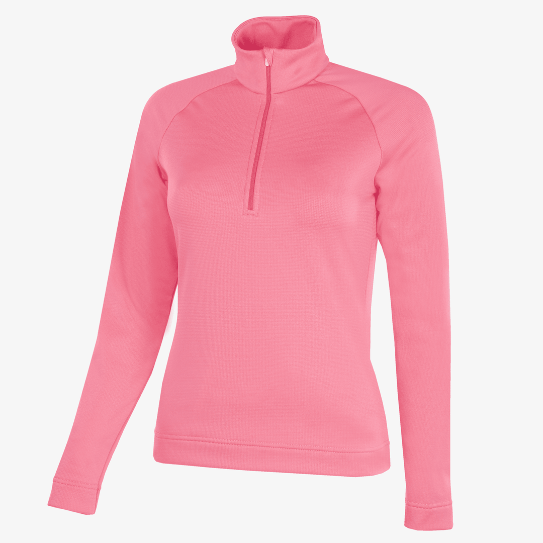 Dolly is a Insulating golf mid layer for Women in the color Camelia Rose(0)