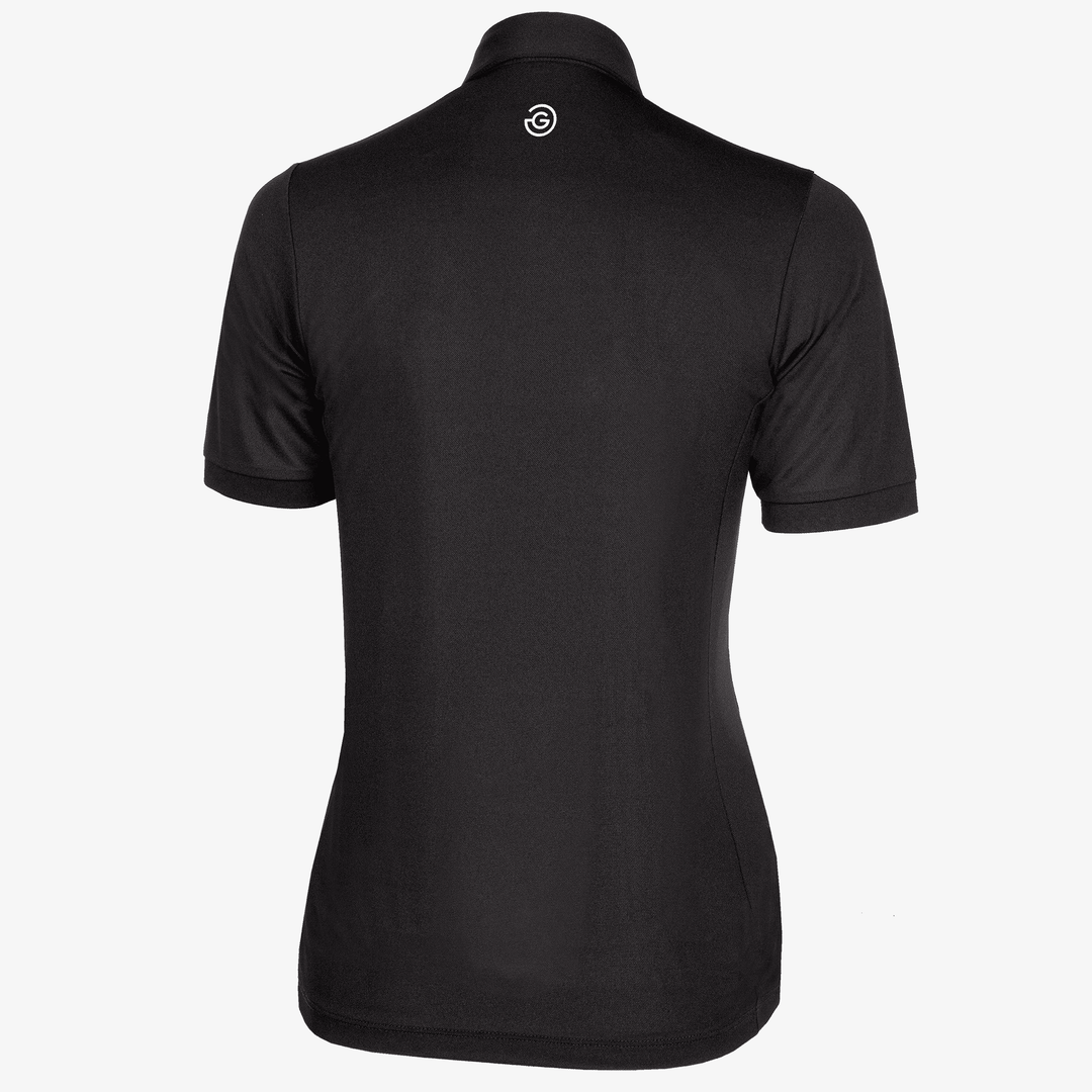 Melody is a Breathable short sleeve golf shirt for Women in the color Black(8)