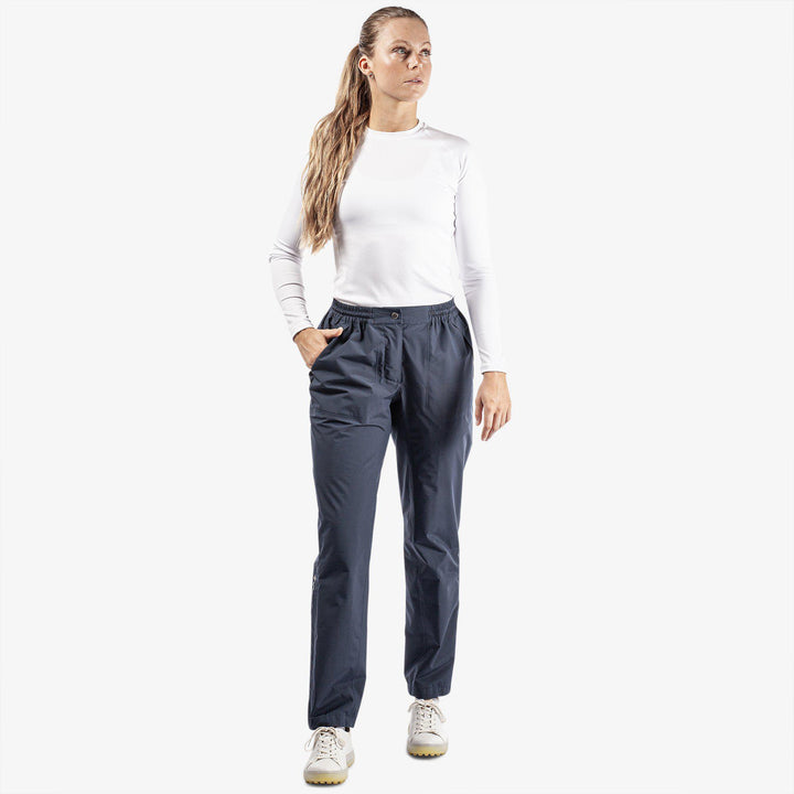 Anna is a Waterproof pants for  in the color Navy(2)