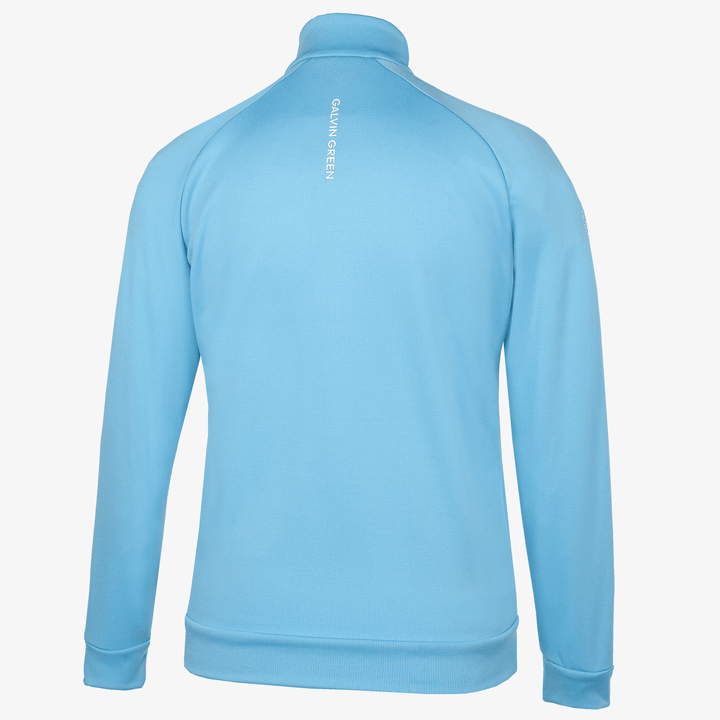 Rex is a Insulating golf mid layer for Juniors in the color Alaskan Blue/White(9)