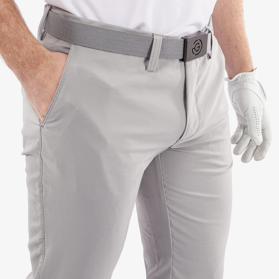 Nixon is a Breathable golf pants for Men in the color Light Grey(3)