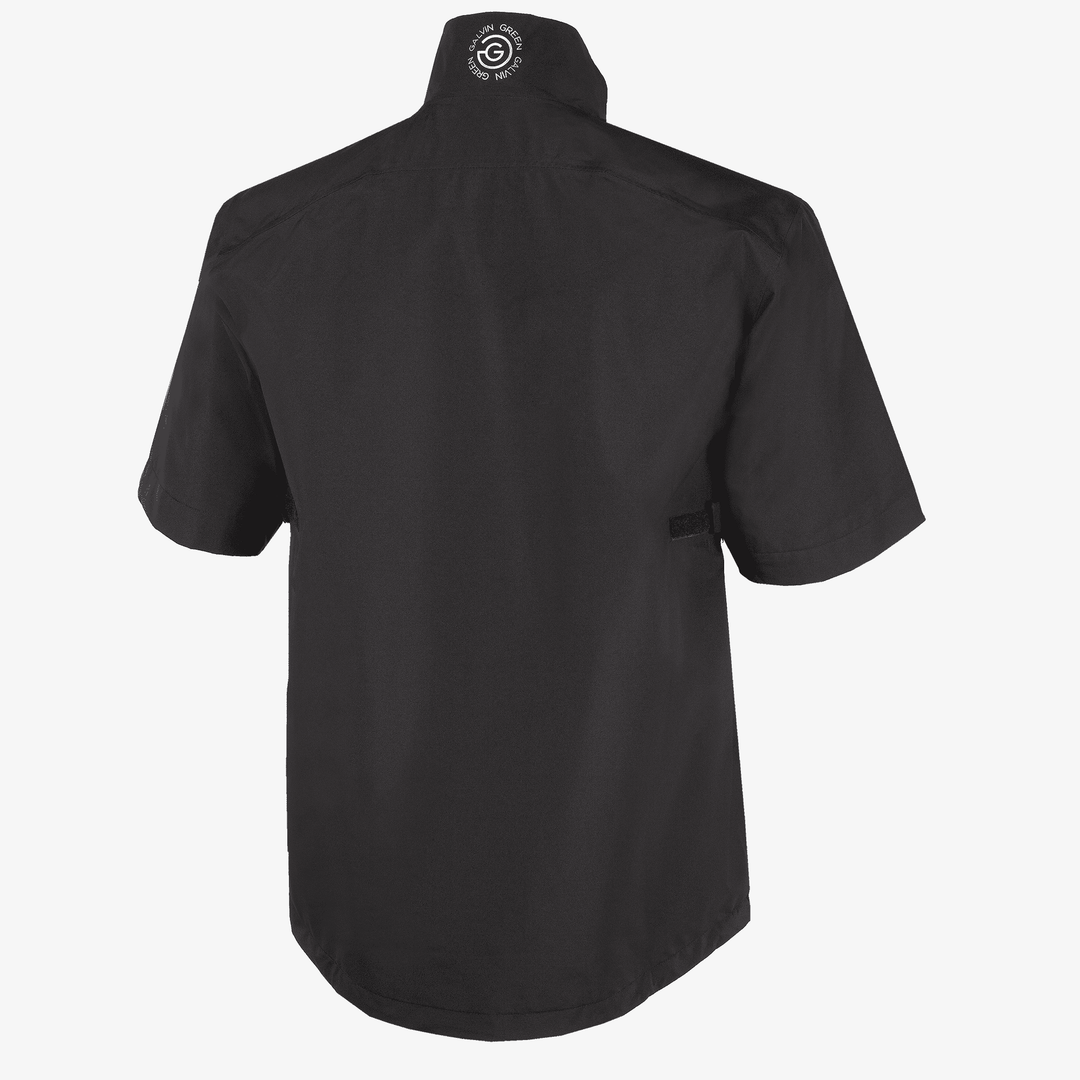 Axl is a Waterproof short sleeve jacket for  in the color Black/White/Sunny Lime(7)