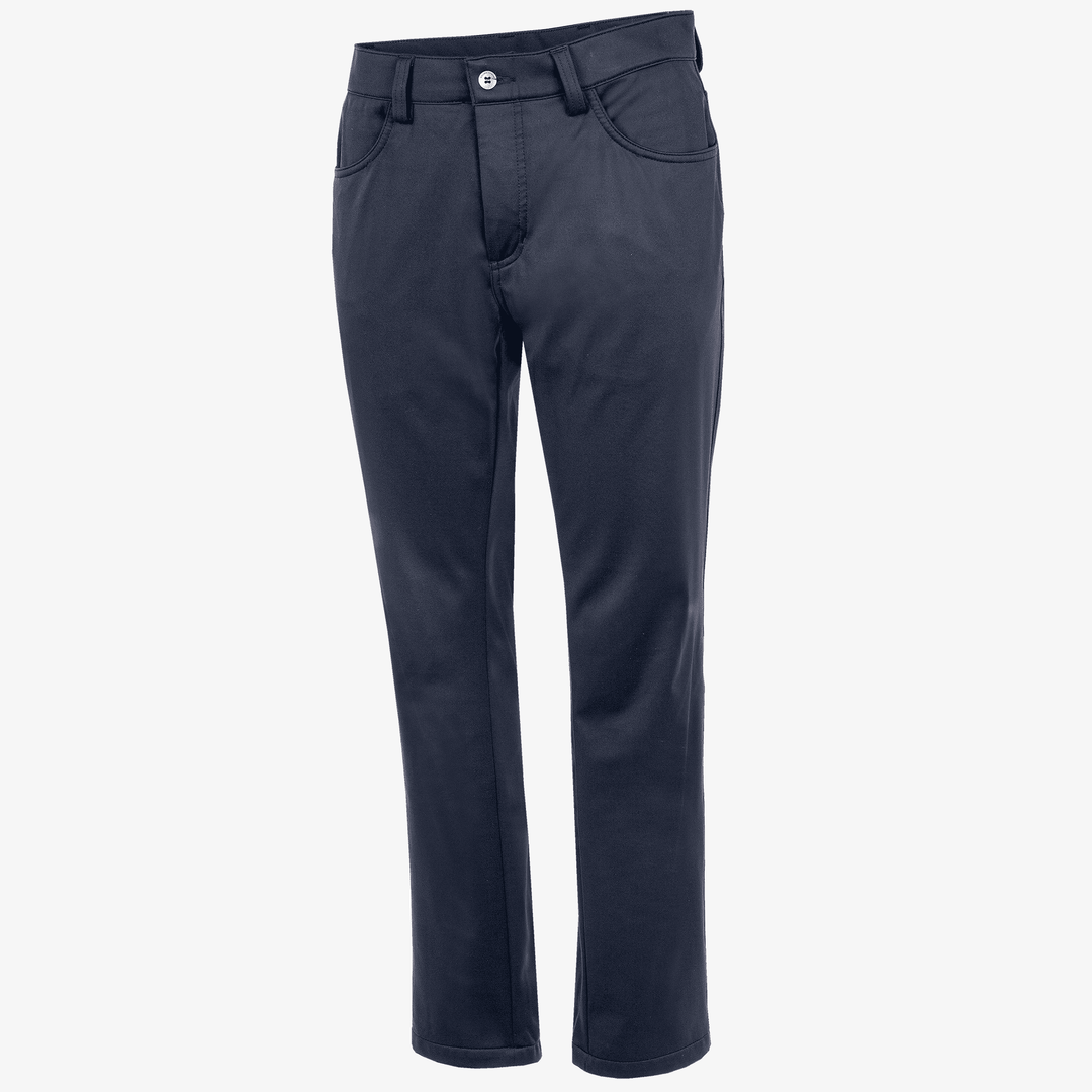Lane is a Windproof and water repellent golf pants for Men in the color Navy(0)